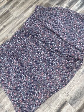 American Eagle Floral Mini Skirt Women’s Large Boho Lined Elastic Cottagecore